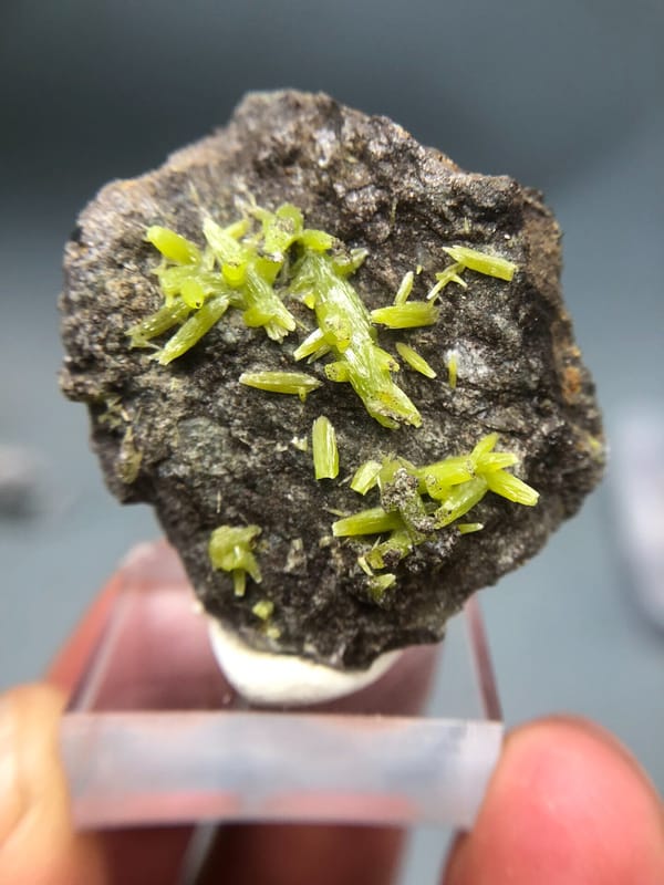 Pyromorphite from Guangxi, China, individual mineral specimen view 1