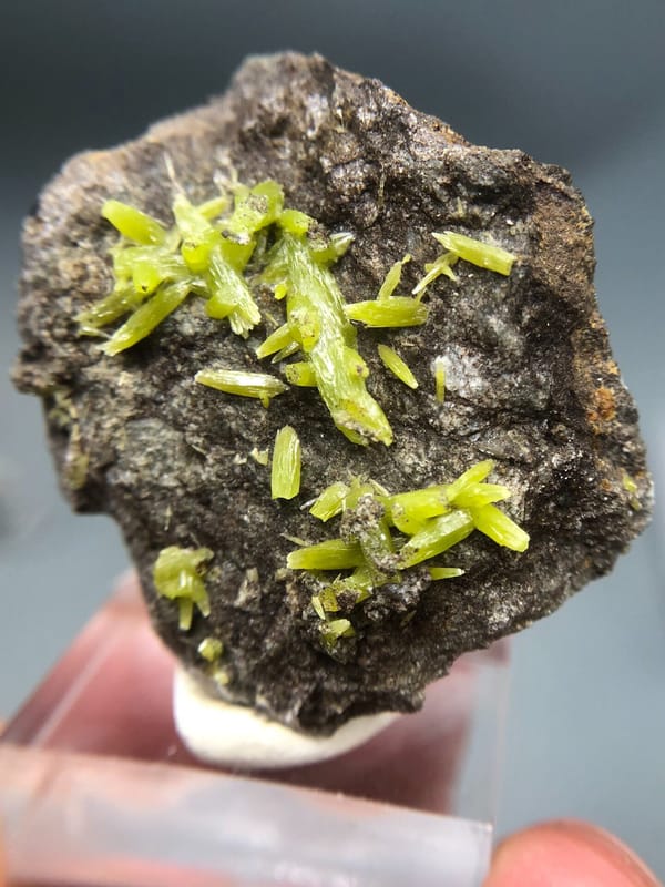 Pyromorphite from Guangxi, China, individual mineral specimen view 3