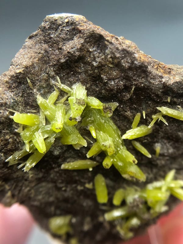 Pyromorphite from Guangxi, China, individual mineral specimen view 4