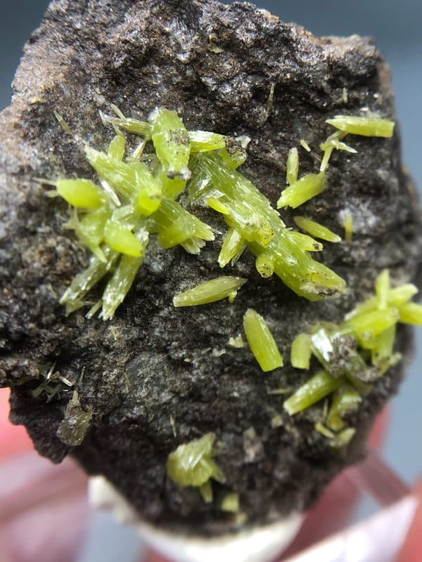 Pyromorphite from Guangxi, China, individual mineral specimen view 5