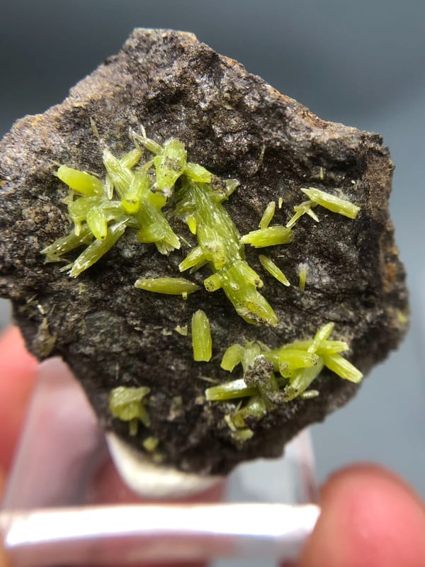 Pyromorphite from Guangxi, China, individual mineral specimen view 6