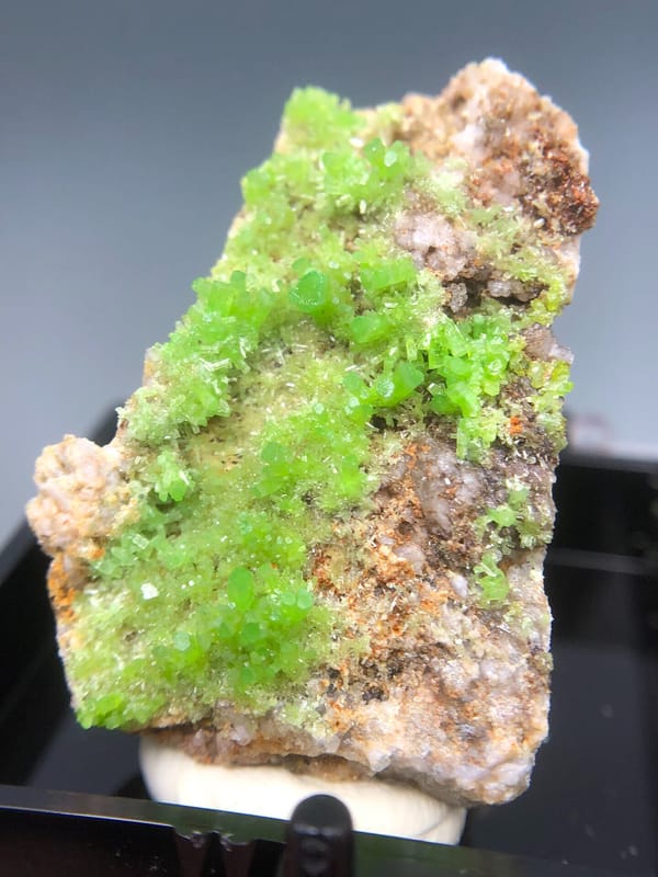 Pyromorphite from Guilin, Guangxi, China, individual mineral specimen view 2