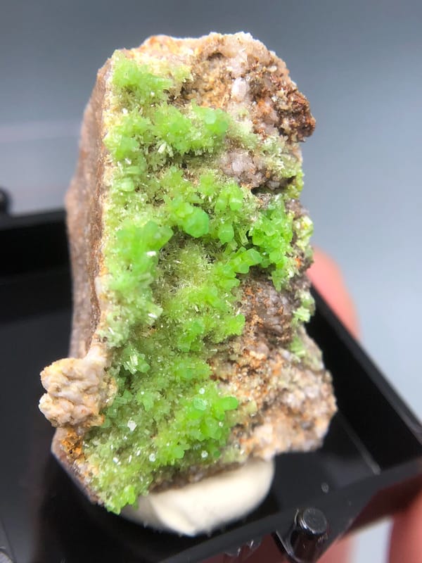 Pyromorphite from Guilin, Guangxi, China, individual mineral specimen view 3