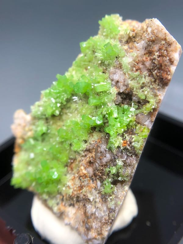 Pyromorphite from Guilin, Guangxi, China, individual mineral specimen view 4