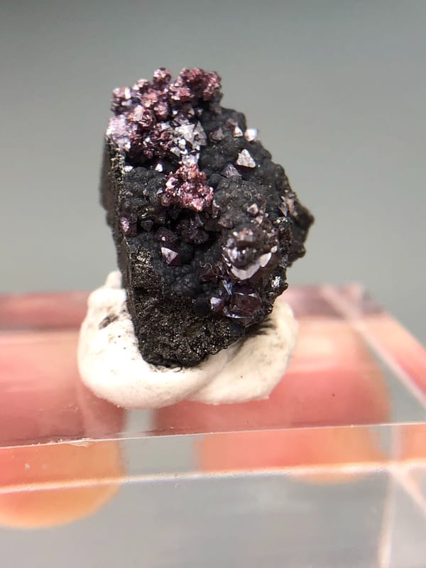 Cuprite from Anhui, China, individual mineral specimen view 2