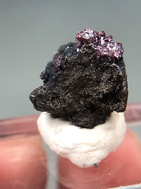 Cuprite from Anhui, China, individual mineral specimen view 4