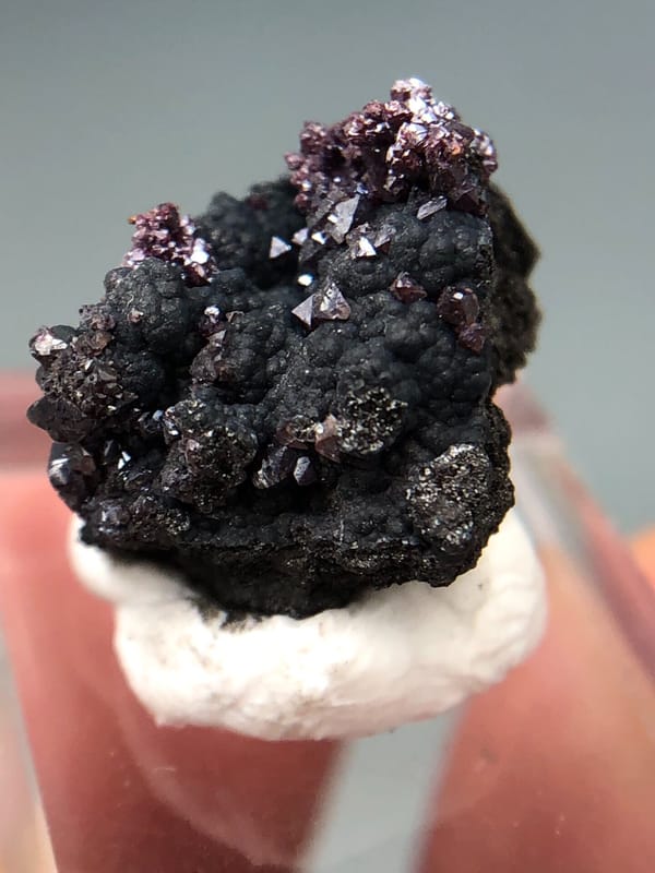 Cuprite from Anhui, China, individual mineral specimen view 5