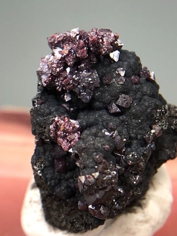 Cuprite from Anhui, China, individual mineral specimen view 6