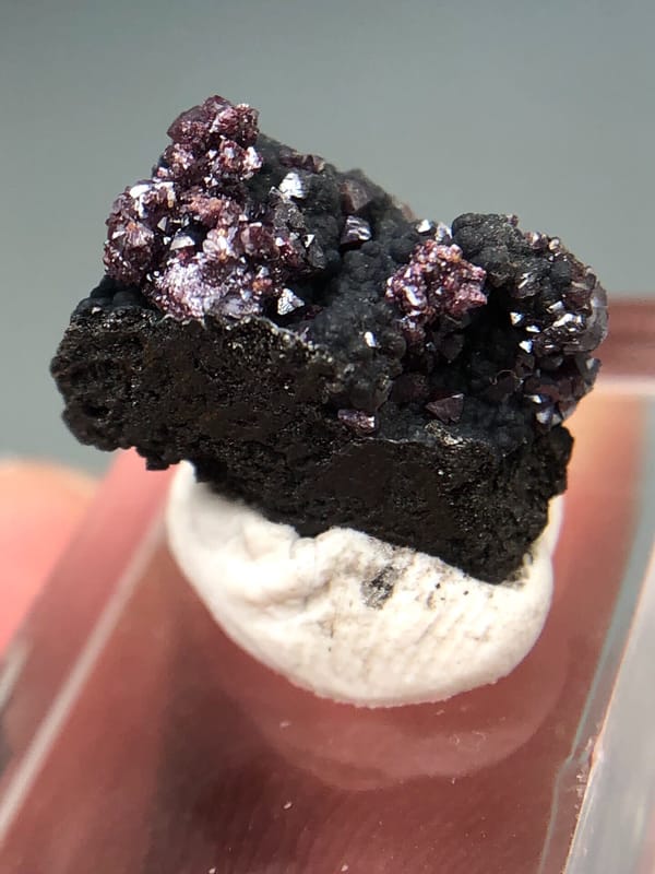 Cuprite from Anhui, China, individual mineral specimen view 7