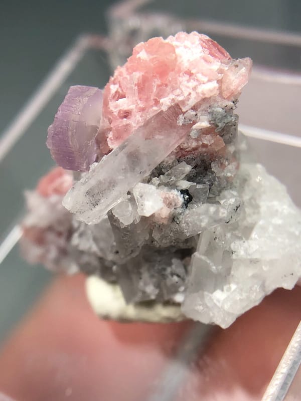 Apatite from Wuzhou, Guangxi, China, individual mineral specimen view 3