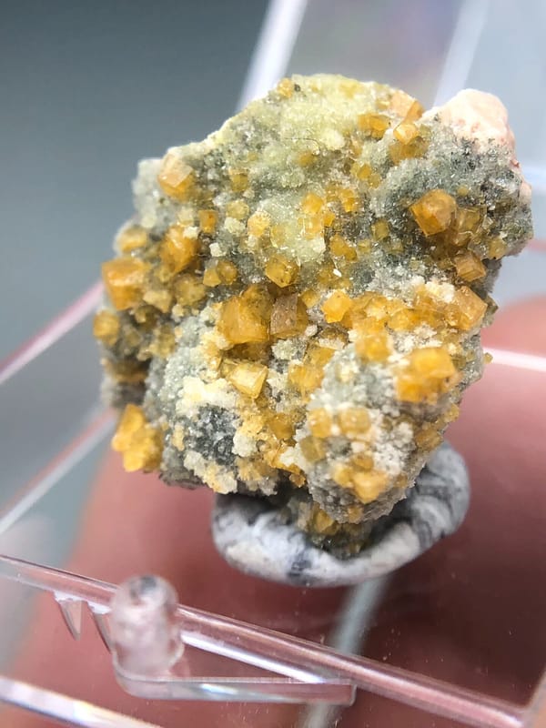 Chabazite from Fujian, China, individual mineral specimen view 3
