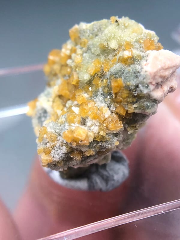Chabazite from Fujian, China, individual mineral specimen view 4