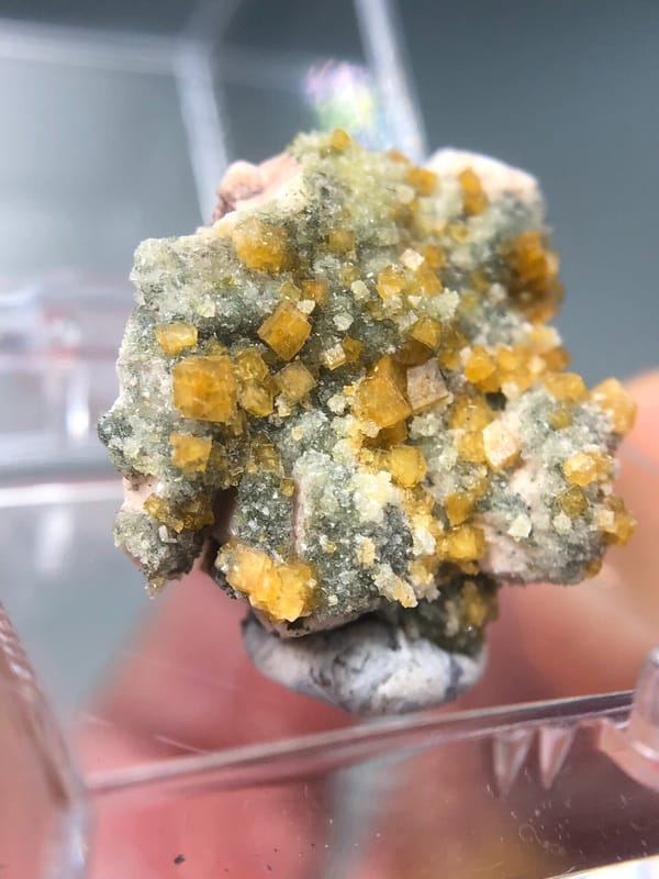 Chabazite from Fujian, China, individual mineral specimen view 5