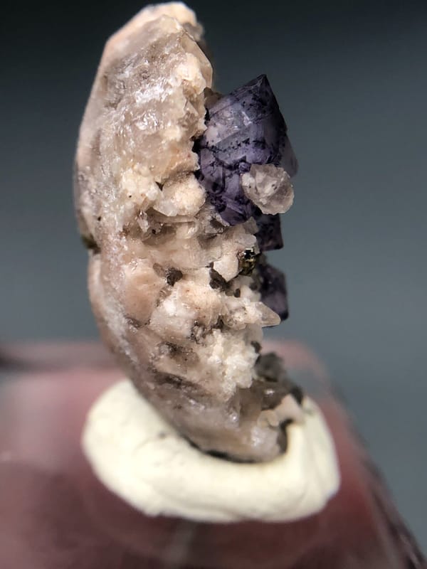 Fluorite from Fujian, China, individual mineral specimen view 8