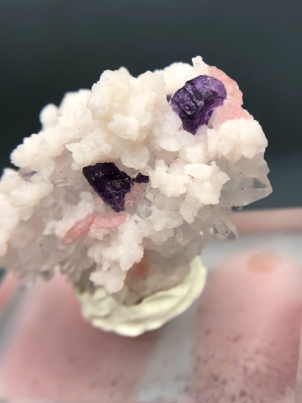 Dolomite from Wuzhou, Guangxi, China, individual mineral specimen view 1