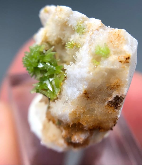 Pyromorphite from Guilin, Guangxi, China, individual mineral specimen view 3