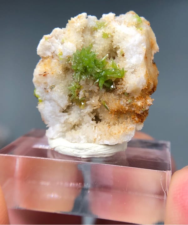 Pyromorphite from Guilin, Guangxi, China, individual mineral specimen view 6