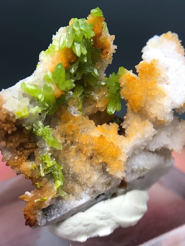 Pyromorphite from Guangxi, China, individual mineral specimen view 2