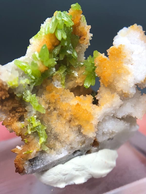 Pyromorphite from Guangxi, China, individual mineral specimen view 4