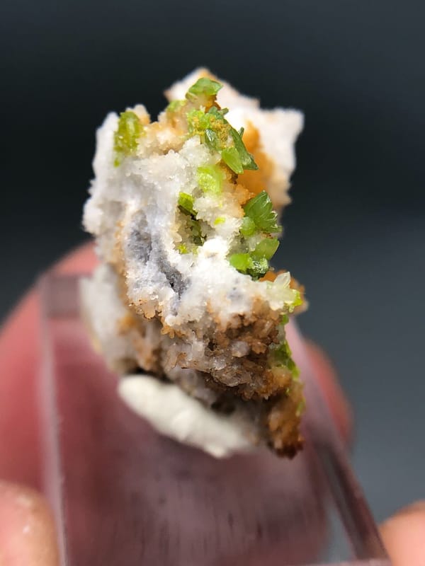 Pyromorphite from Guangxi, China, individual mineral specimen view 5