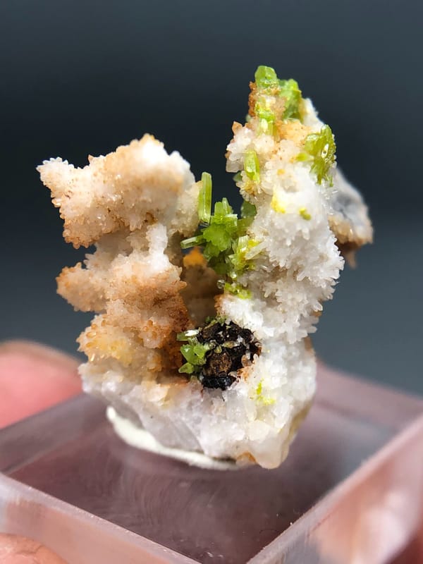 Pyromorphite from Guangxi, China, individual mineral specimen view 6