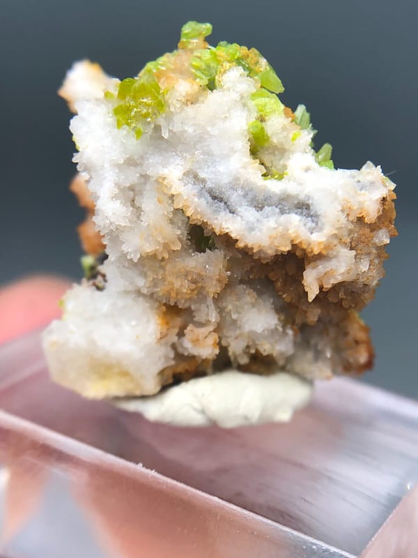 Pyromorphite from Guangxi, China, individual mineral specimen view 7