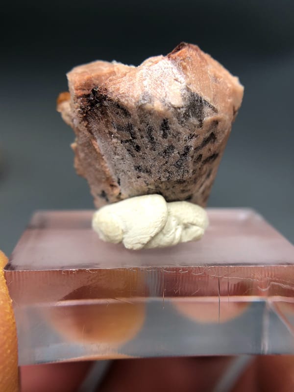 Spessartine from Fujian, China, individual mineral specimen view 7