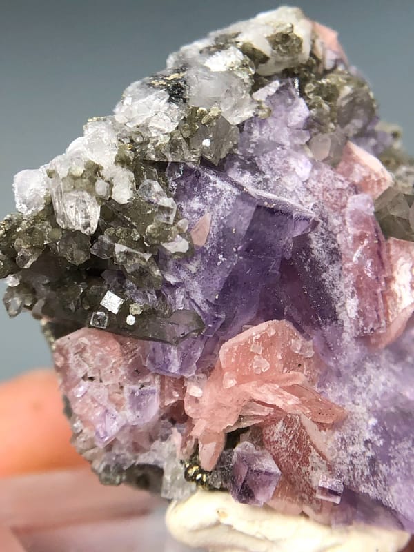 Rhodochrosite from Wuzhou, Guangxi, China, individual mineral specimen view 6