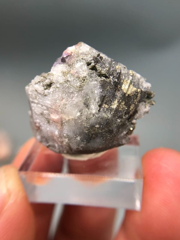 Rhodochrosite from Wuzhou, Guangxi, China, individual mineral specimen view 9