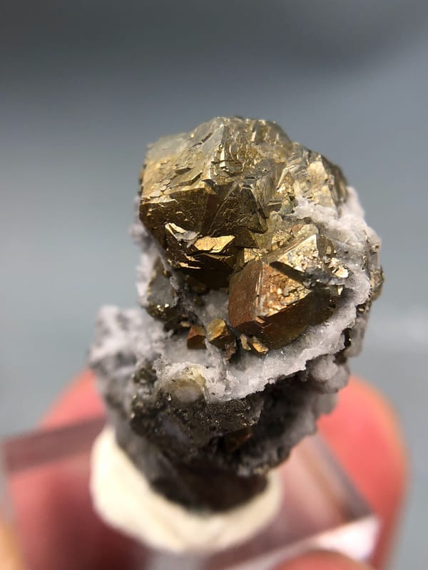 Pyrite from Fujian, China, individual mineral specimen view 7