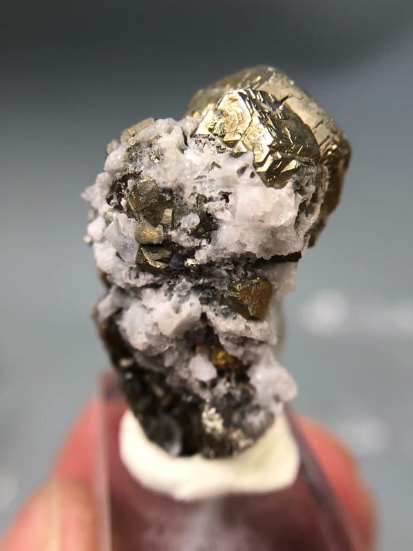 Pyrite from Fujian, China, individual mineral specimen view 8