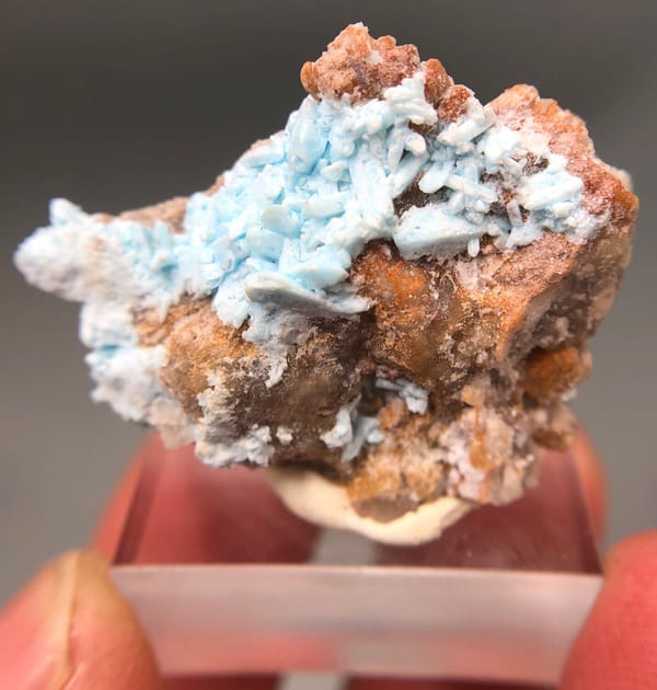 Unverified calcium aluminum phosphate from Guizhou, China, individual mineral specimen view 1