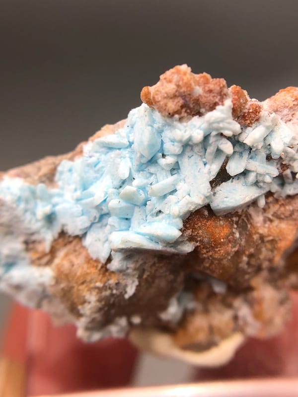 Unverified calcium aluminum phosphate from Guizhou, China, individual mineral specimen view 2