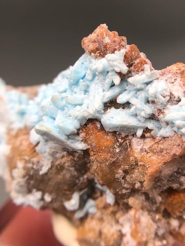 Unverified calcium aluminum phosphate from Guizhou, China, individual mineral specimen view 3