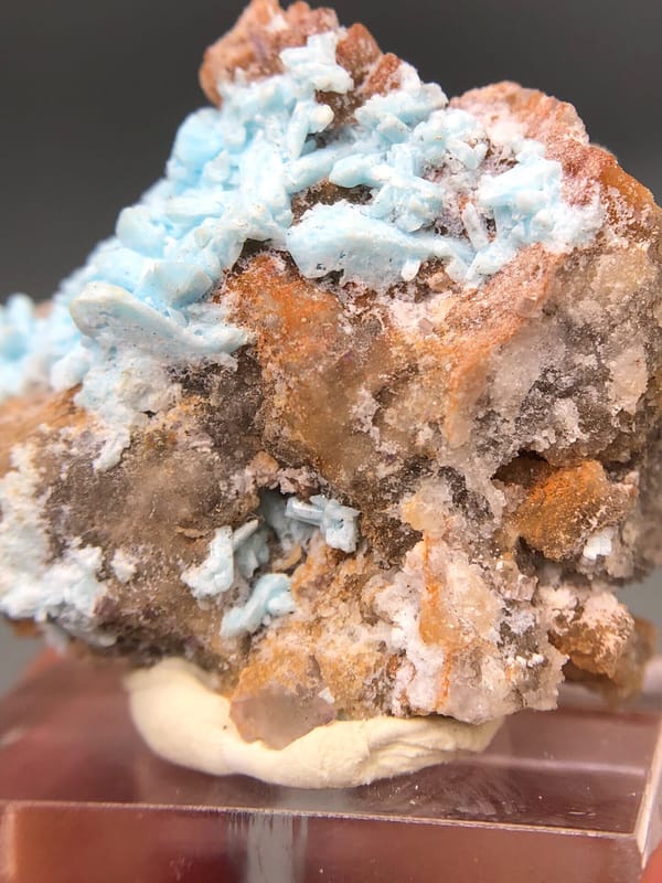 Unverified calcium aluminum phosphate from Guizhou, China, individual mineral specimen view 4