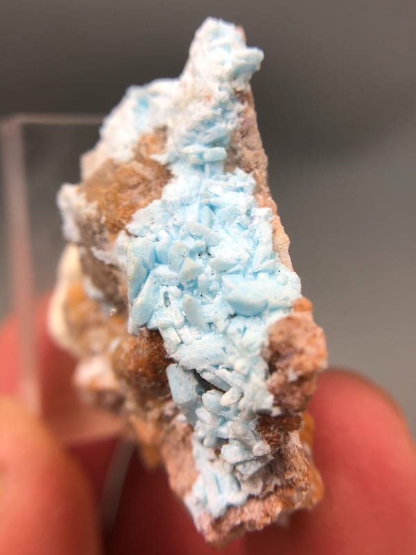 Unverified calcium aluminum phosphate from Guizhou, China, individual mineral specimen view 5