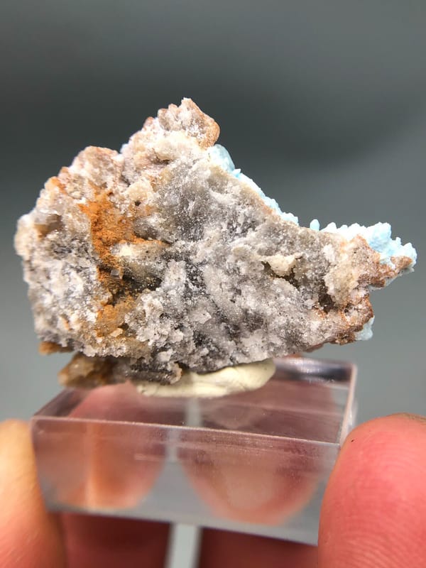 Unverified calcium aluminum phosphate from Guizhou, China, individual mineral specimen view 7