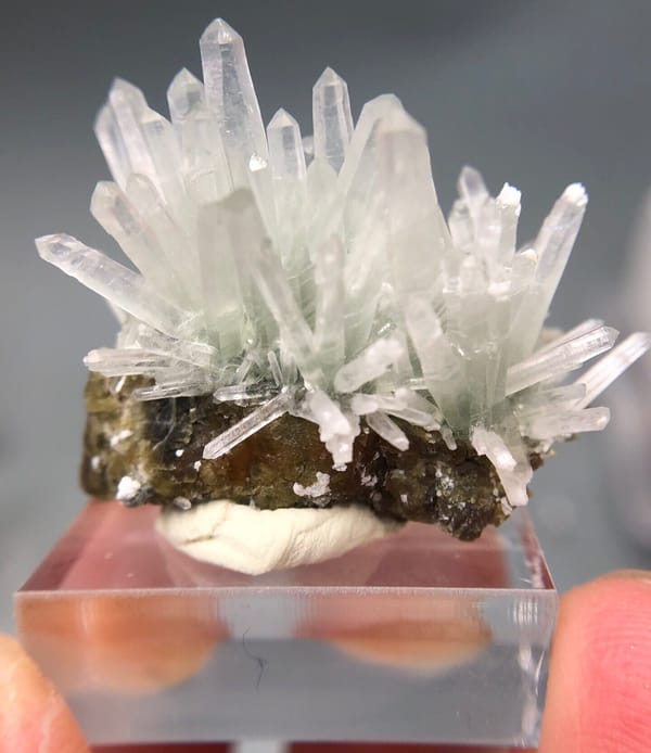 Quartz from Inner Mongolia, China, individual mineral specimen view 1