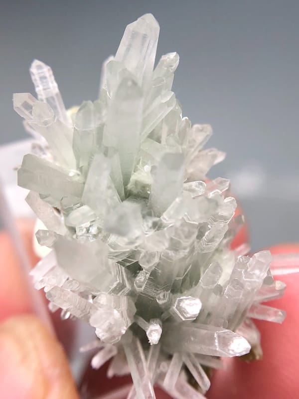 Quartz from Inner Mongolia, China, individual mineral specimen view 3