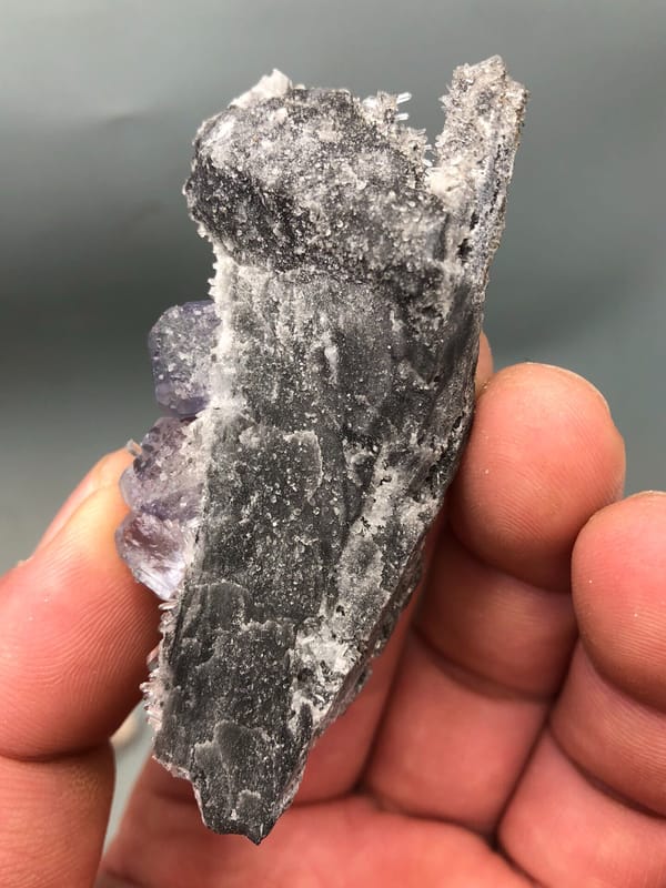 Fluorite from Fujian, China, individual mineral specimen view 9