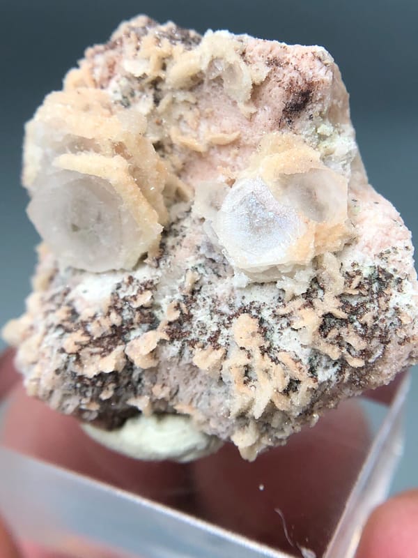 Calcite from Fujian, China, individual mineral specimen view 3