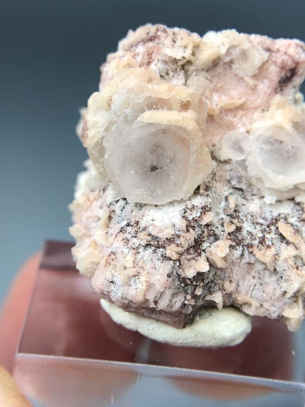Calcite from Fujian, China, individual mineral specimen view 4