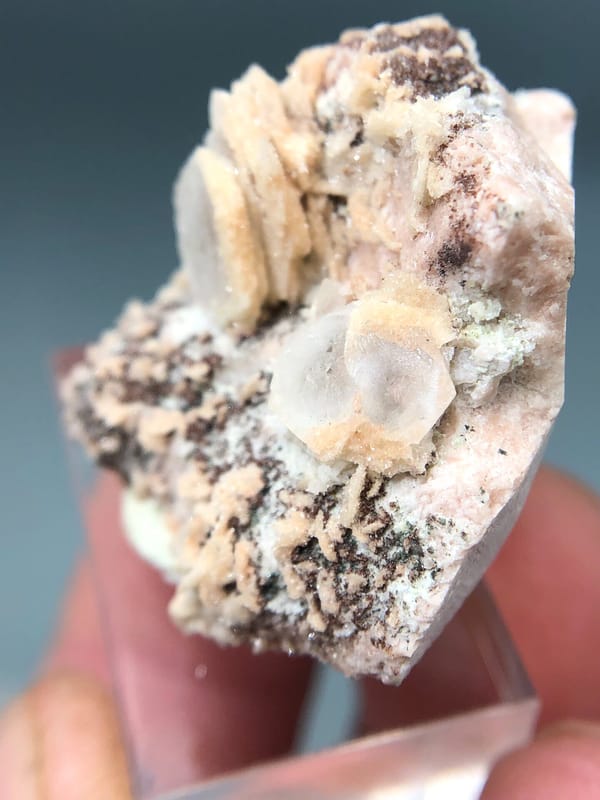 Calcite from Fujian, China, individual mineral specimen view 5