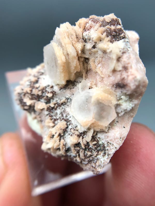 Calcite from Fujian, China, individual mineral specimen view 6