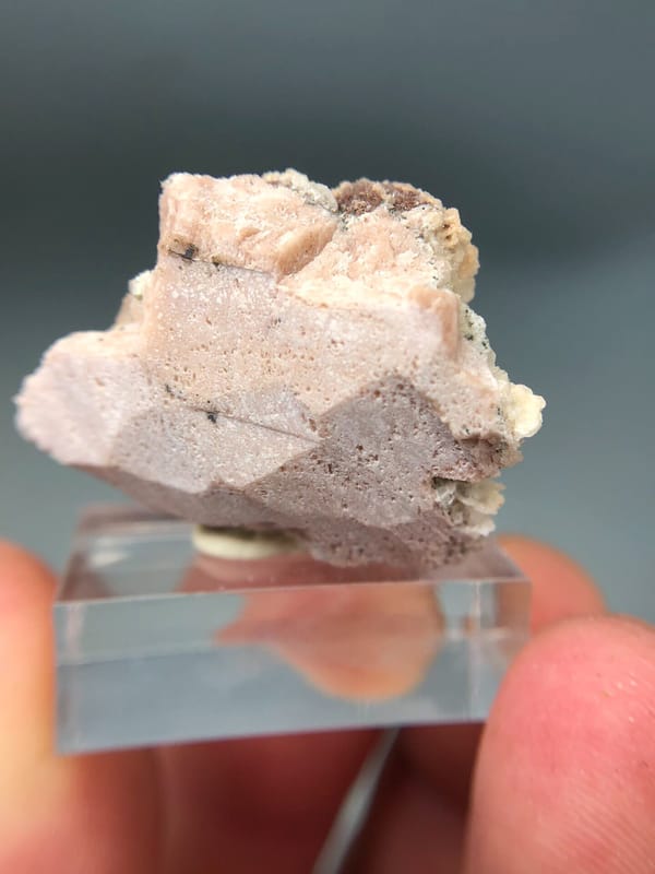 Calcite from Fujian, China, individual mineral specimen view 8
