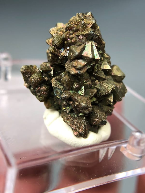 Marcasite from Guizhou, China, individual mineral specimen view 2