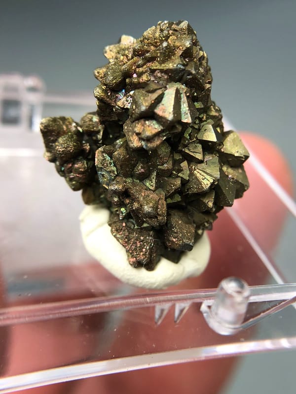 Marcasite from Guizhou, China, individual mineral specimen view 6