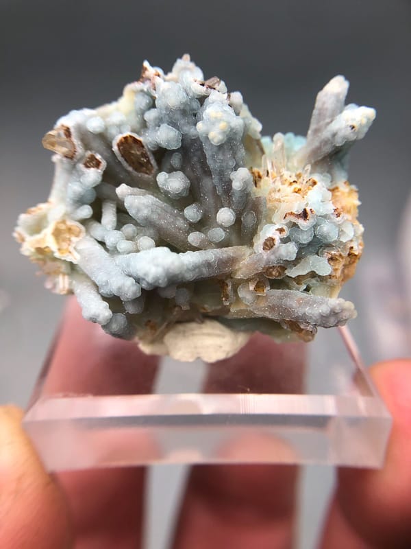 Hemimorphite from Yunnan, China, individual mineral specimen view 1