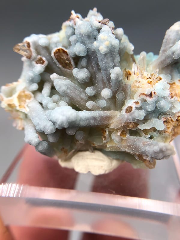 Hemimorphite from Yunnan, China, individual mineral specimen view 2