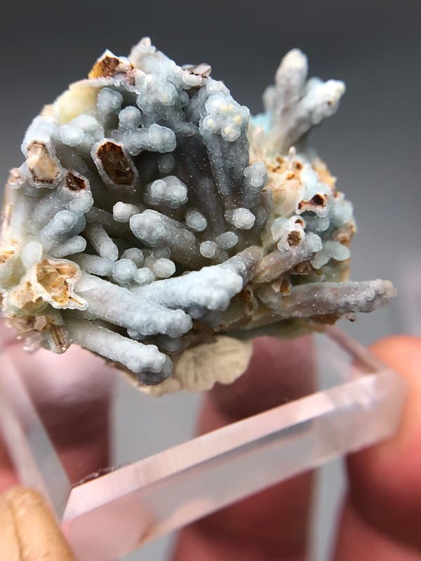Hemimorphite from Yunnan, China, individual mineral specimen view 4